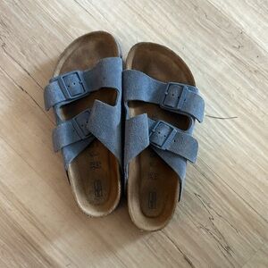 Elemental blue Birkenstocks Arizona